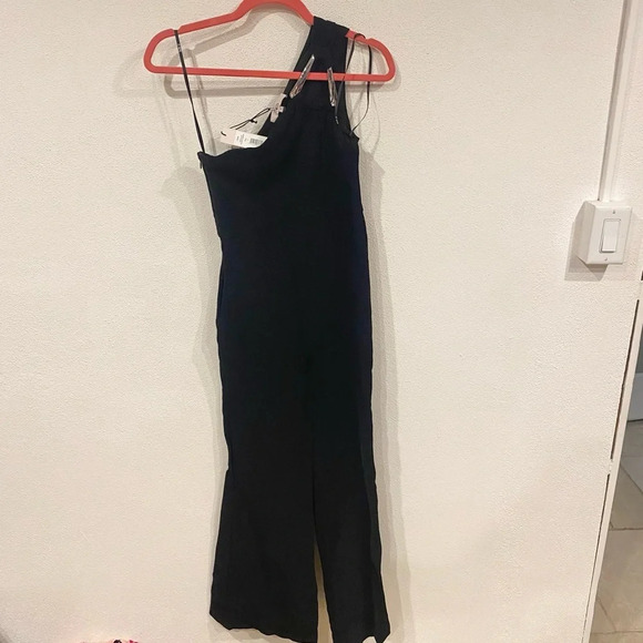 NWT ET OCHS Jackson One Shoulder Jumpsuit Size 2 - Picture 2 of 4